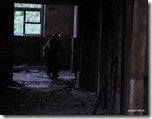 В бойца попали - мигает датчик поражения