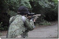 Дорога отлично простреливается