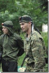 Бойцы лазертаг
